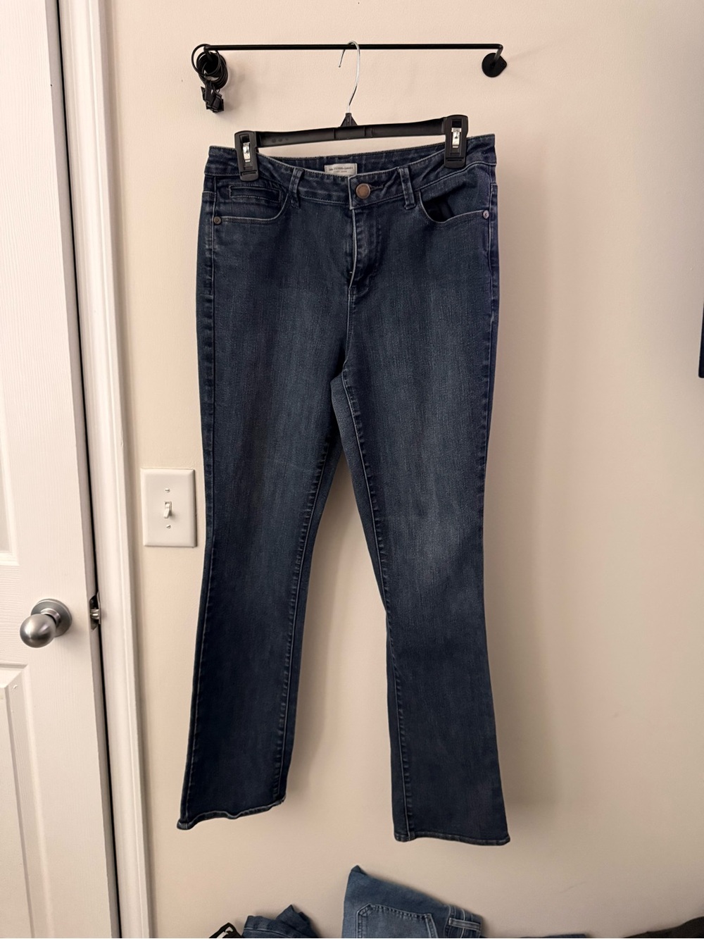 Coldwater Creek Dark Blue Boot-Cut Jeans - Picture 1 of 3